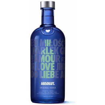 Absolut Love Limited Edition 40% 0,7 l (čistá fľaša)