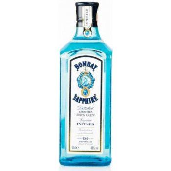 Bombay Sapphire London Dry Gin 40% 0,7 l (čistá fľaša)