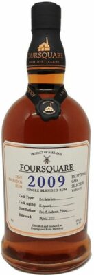 Foursquare 2009 Cask Strength 60% 0,7 l (čistá fľaša)