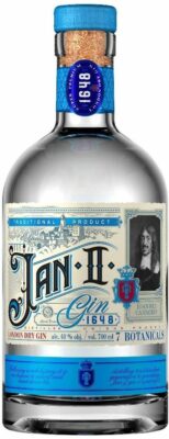 Gin Jan II. London Dry gin 40% 0,7 l (čistá fľaša)