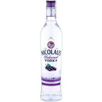 Nicolaus Blackcurrant Vodka 38% 0,7 l (čistá fľaša)