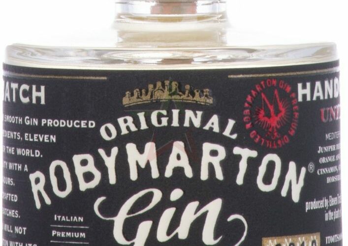 Roby Marton Original Italian Premium Gin 47% 0,05 l (čistá fľaša)