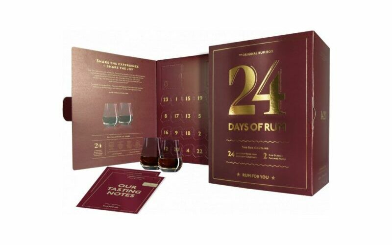 Rumový kalendár 2021 – 24 Days of Rum 42,9% 24×0,02L
