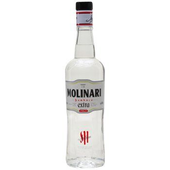 Sambuca Molinari Extra Liqueur 40% 0,7 l (čistá fľaša)