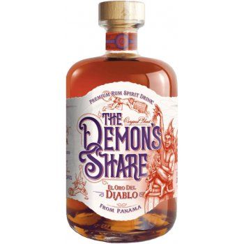 The Demon’s Share El Oro del Diablo 40% 0,7 l (čistá fľaša)