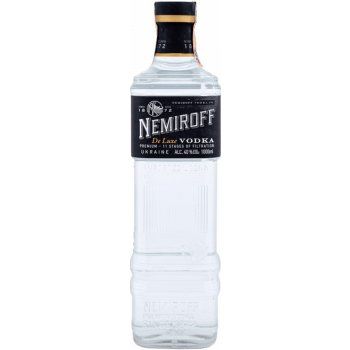 Nemiroff Vodka De Luxe 40% 1 l (čistá flaša)